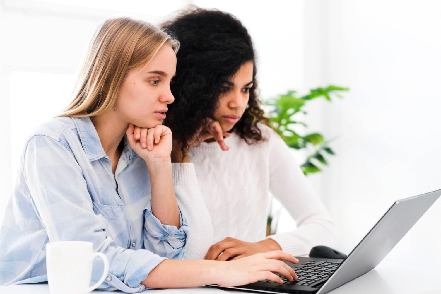 Investment analysis workspace showing market trends and portfolio planning