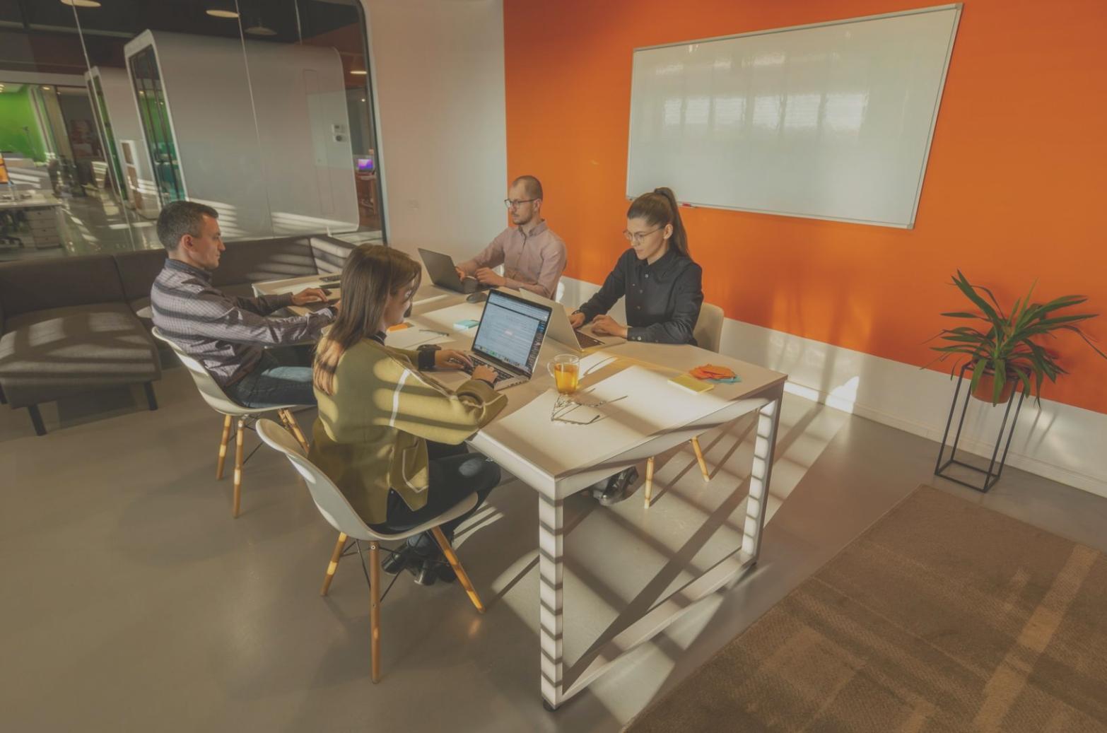 Financial planning session with market analysis charts