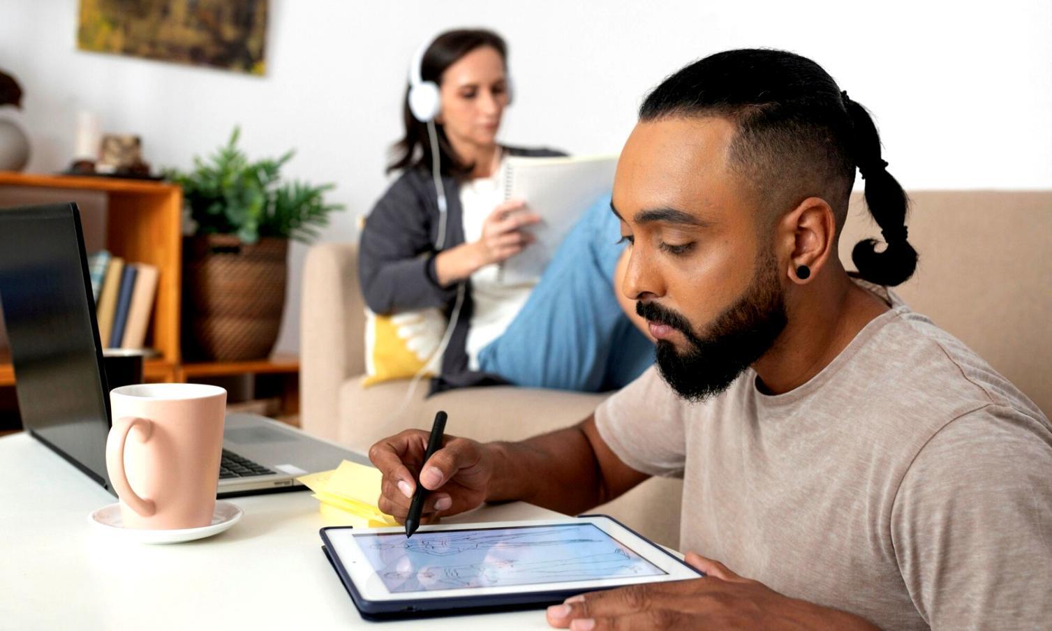 Professional financial planning meeting with charts and analysis